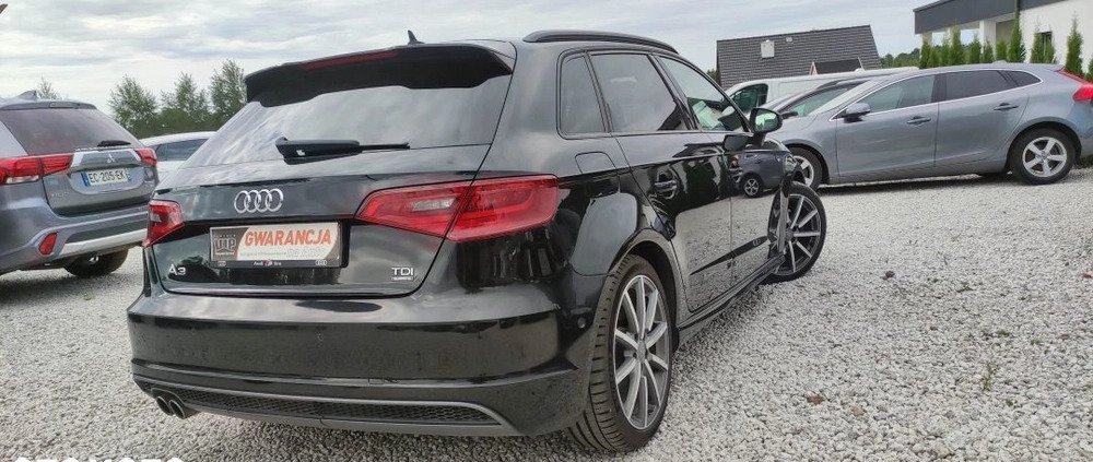 Audi A3 cena 69900 przebieg: 190381, rok produkcji 2013 z Ziębice małe 781